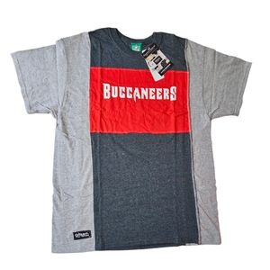 Tampa Bay Buccaneers Refried Apparel Sustainable Split T-Shirt NFL Men's XL NWT